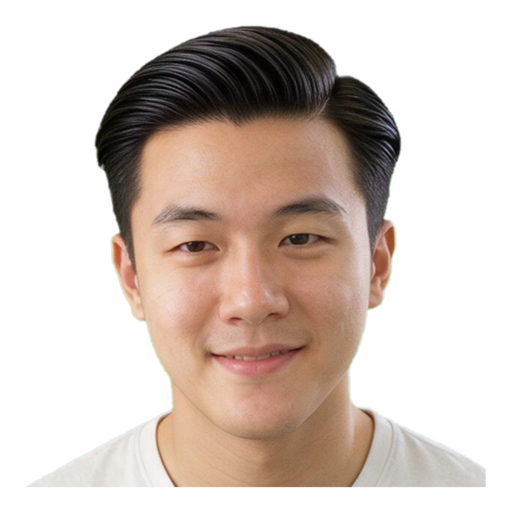 Hairstyle Try-On · Men (9 cuts) — example sticker 3