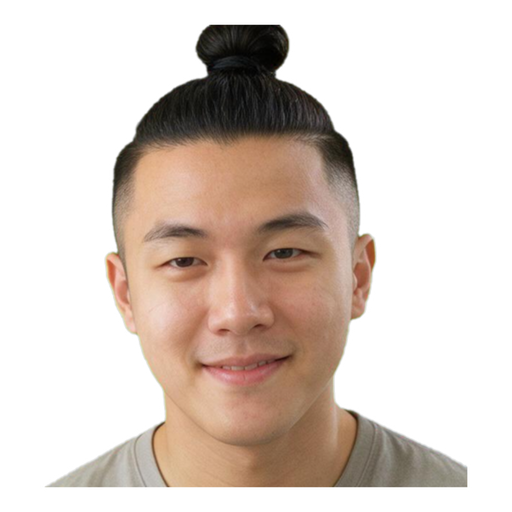 Hairstyle Try-On · Men (9 cuts) — example sticker 8