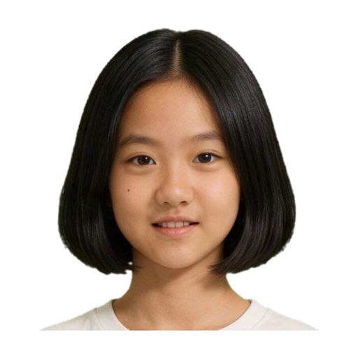 Hairstyle Try-On · Women (9 styles) — example sticker 2