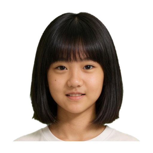 Hairstyle Try-On · Women (9 styles) — example sticker 3