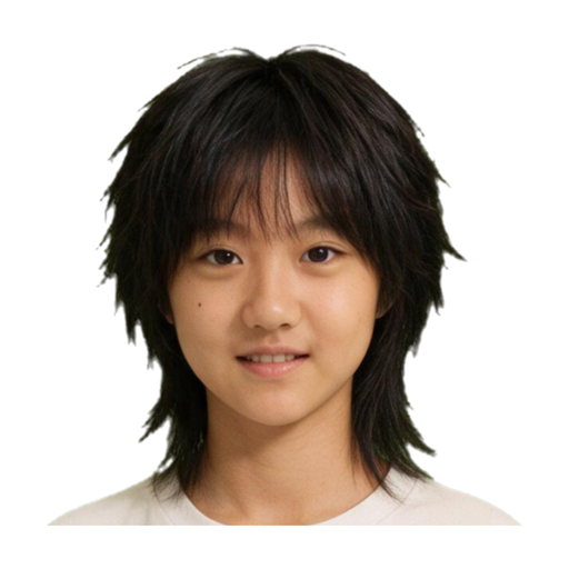Hairstyle Try-On · Women (9 styles) — example sticker 9