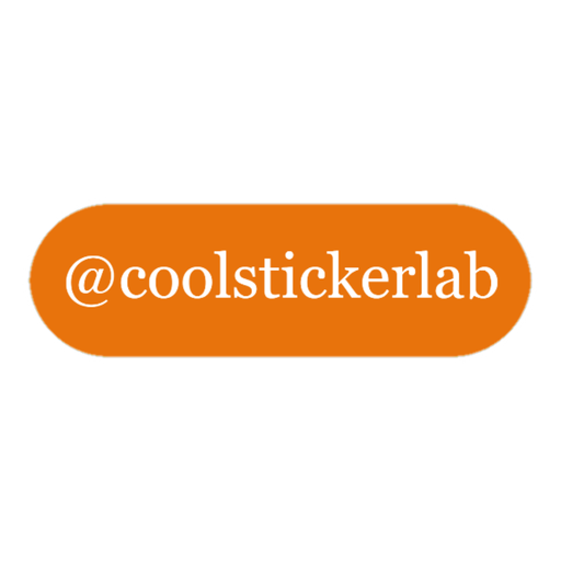 @Handle Stickers — example sticker 1
