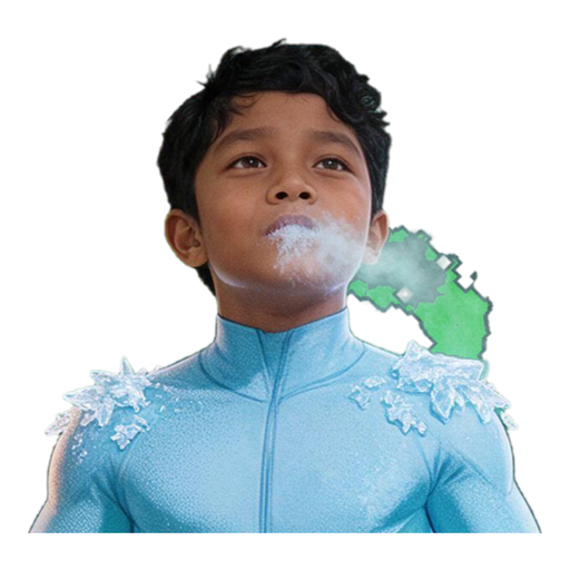 Hero Squad (9 powers) — example sticker 2