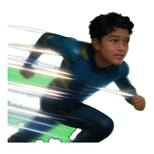 Hero Squad (9 powers) — example sticker 9