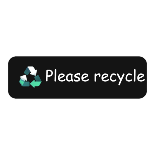 Packaging Labels — example sticker 8