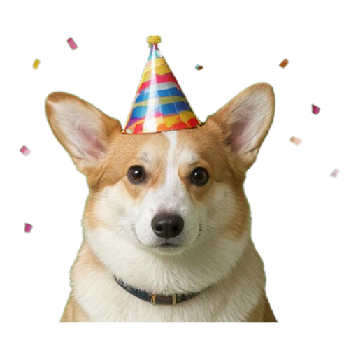 Pet Festive Year (12 occasions) — example sticker 1