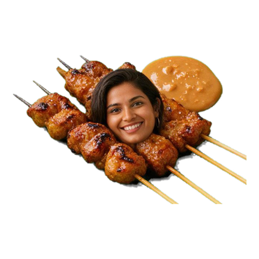 Snack Attack (12 foods) — example sticker 10